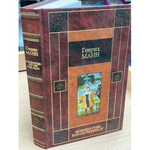 Book cover: Молодые годы короля Генриха IV