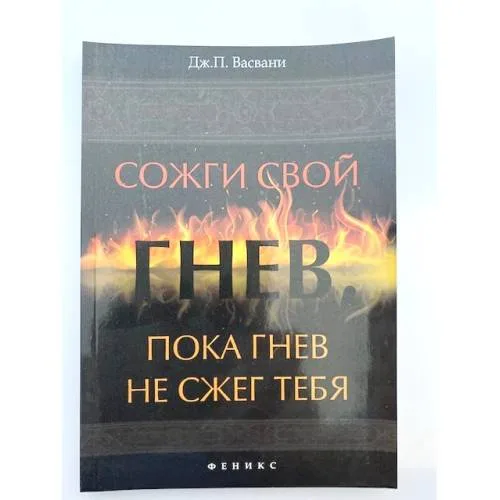 Book cover: Сожги свой гнев, пока гнев не сжег тебя