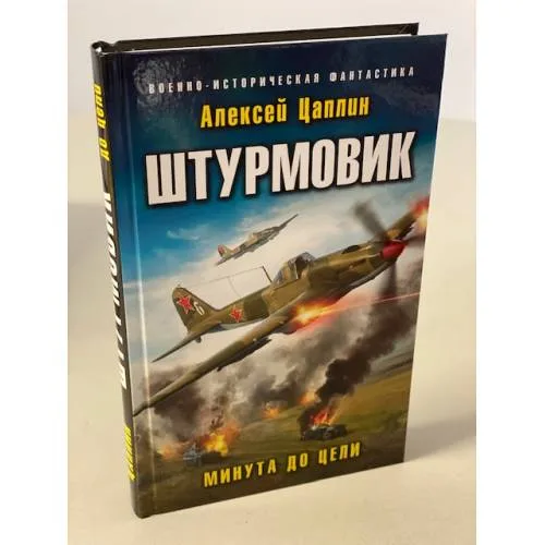 Book cover: Штурмовик. Минута до цели