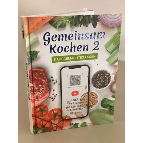 Book cover: Gemeinsam Kochen 2