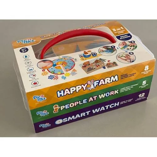 Book cover: Веселая ферма - Умные липучки Pic'n'mix