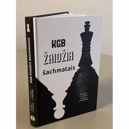 Book cover: KGB žaidžia šachmatais