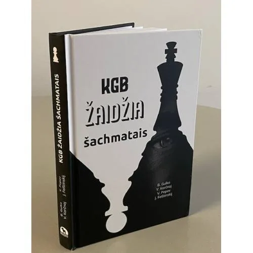 Book cover: KGB žaidžia šachmatais