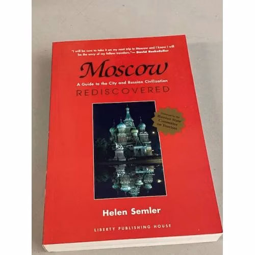 Book cover: Moscow Rediscovered (English)