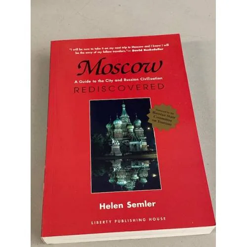 Book cover: Moscow Rediscovered (English)