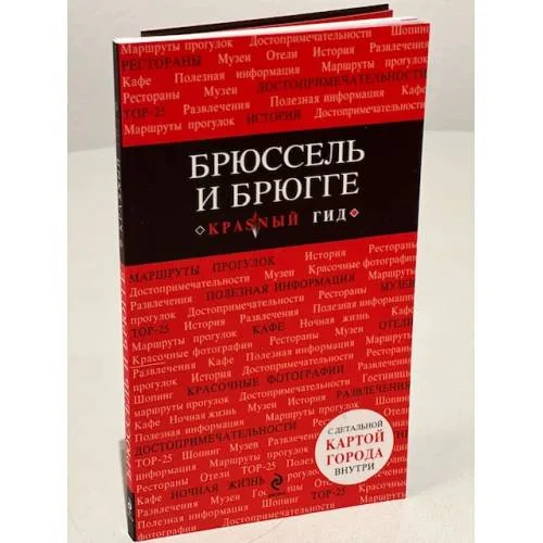 Book cover: Брюссель и Брюгге. Путеводитель (+ карта)