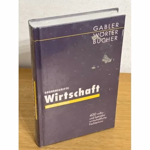 Book cover: Grundbegriffe Wirtschaft