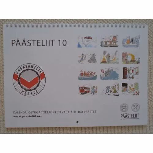 Book cover: Настенный календарь Спасательного департамента 2020