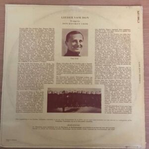 Lieder vom Don DON KOSAKEN CHOR SERGE JAROFF