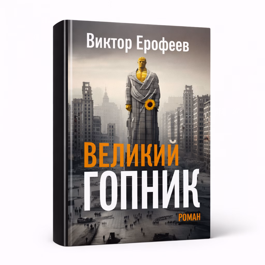 Великий гопник — Виктор Ерофеев, обложка книги