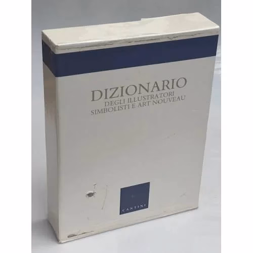 Book cover: Dizionario degli illustratori simbolisti e Art Nouveau (2 Bände)
