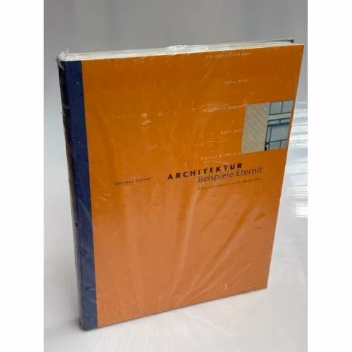 Book cover: Architektur. Beispiele Eternit. Kulturgeschichte eines Baustoffes