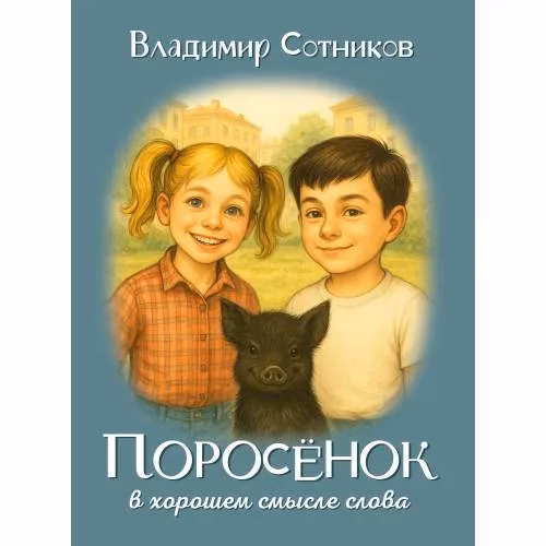 Book cover: ПОРОСЁНОК в хорошем смысле слова. Поросёнок и Русалка. Поросёнок и Серебряный Шар
