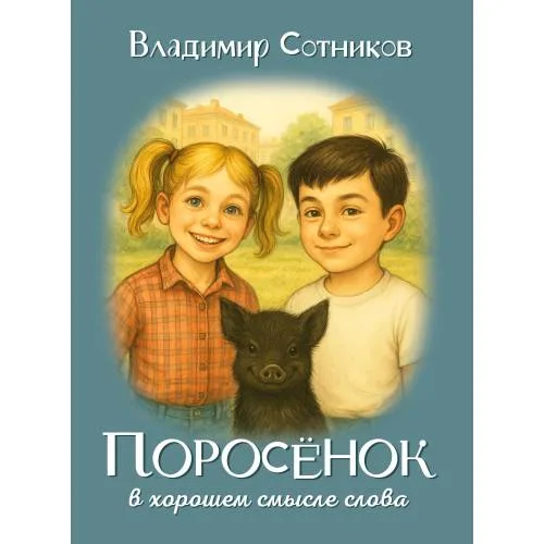 Book cover: ПОРОСЁНОК в хорошем смысле слова. Поросёнок и Русалка. Поросёнок и Серебряный Шар