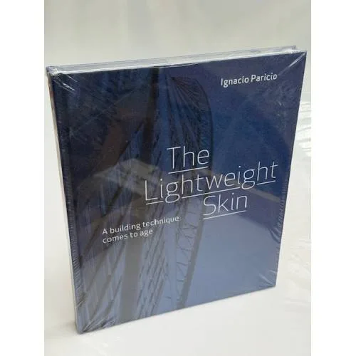 Book cover: The Lightweight Skin. A building technique comes to age.