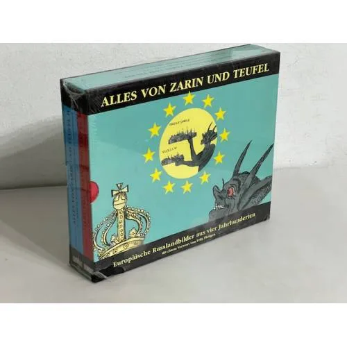 Book cover: Alles von Zarin und Teufel. 2Bde. Europäische Russlandbilder aus vier Jahrhunderten. Die gesamten Rovinskij-Materialien für eine Russische Ikonographie