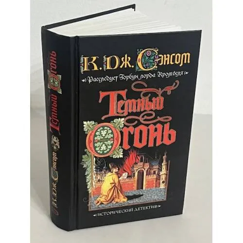 Book cover: Темный огонь
