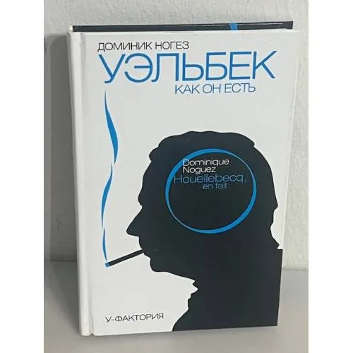 Book cover: Уэльбек как он есть