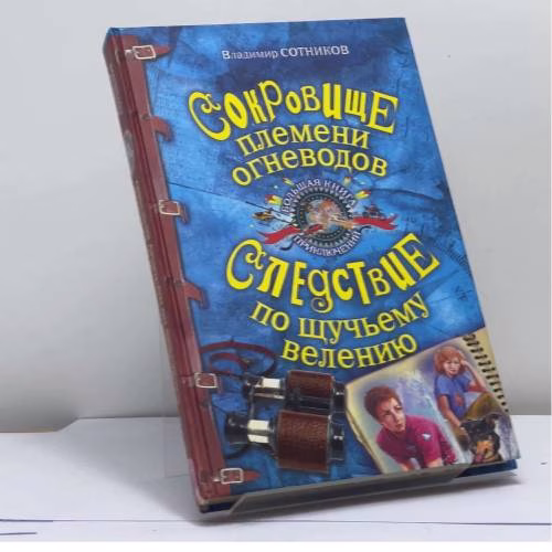 Book cover: Сокровище племени огневодов. Следствие по щучьему велению